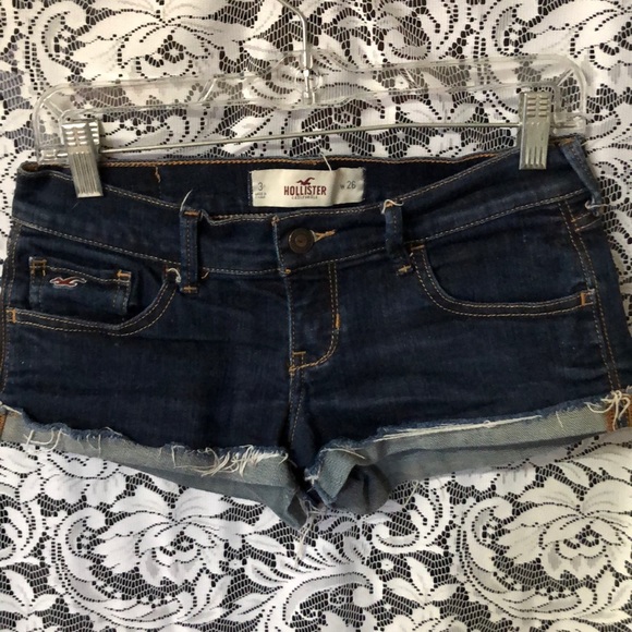 hollister jean shorts